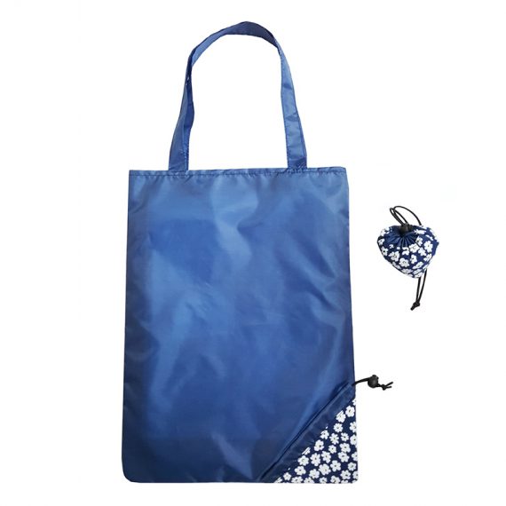 Reusable Foldable Shopping bag in Blue