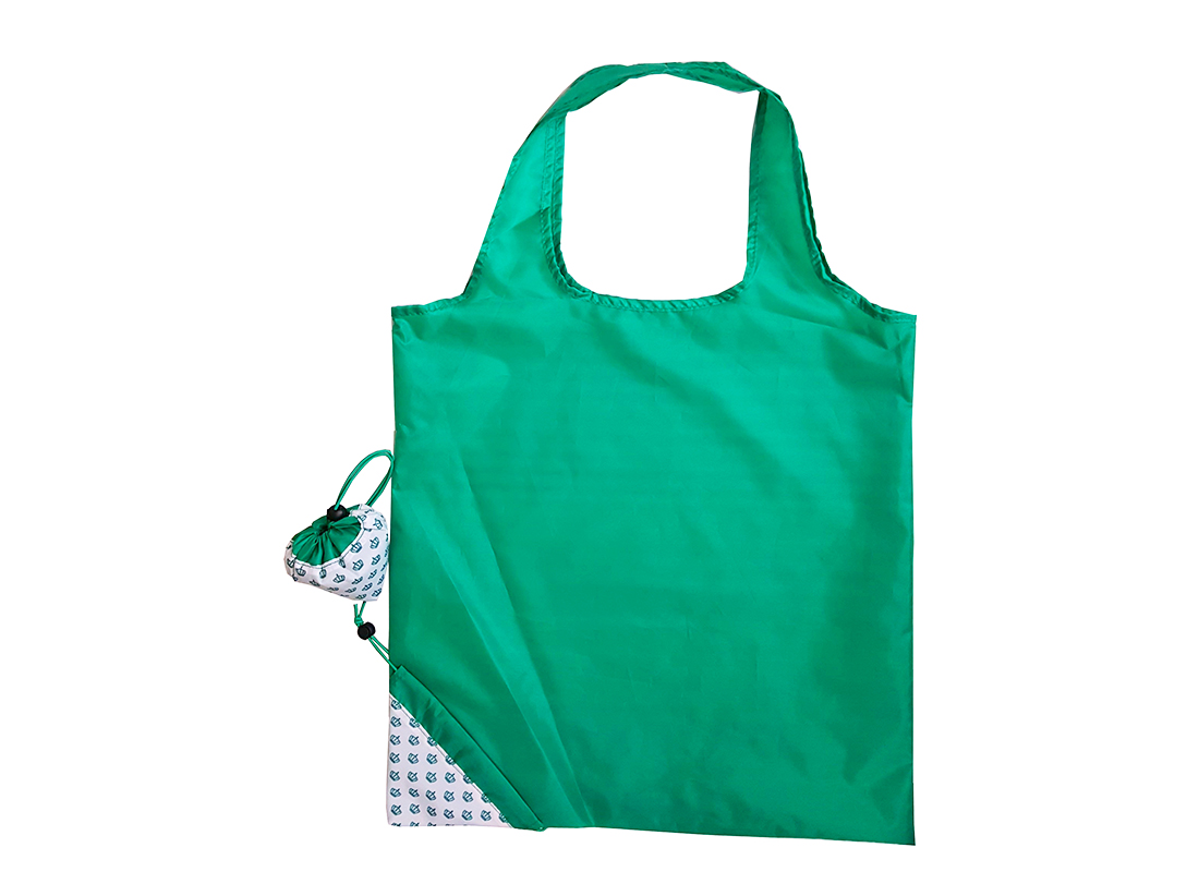 Folding Shopping bag in Green