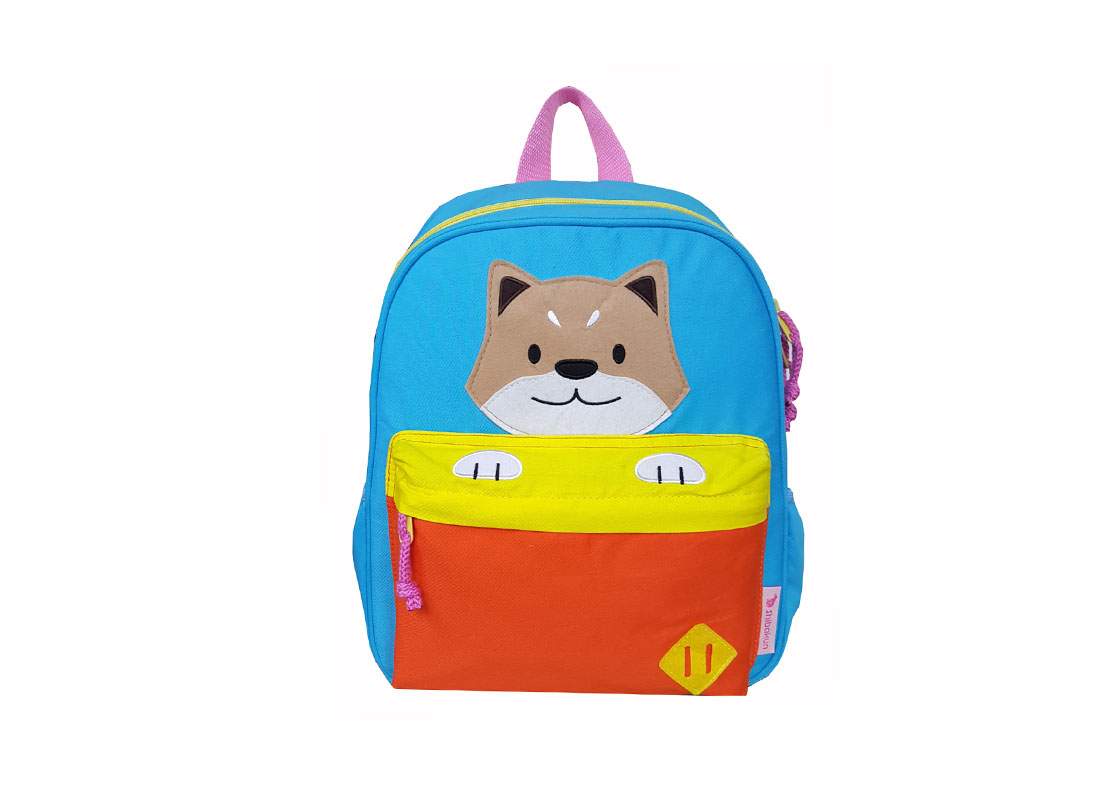 Children Backpack with Shiba patch