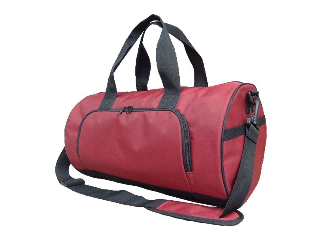 Duffel Bag for travel in Red R side