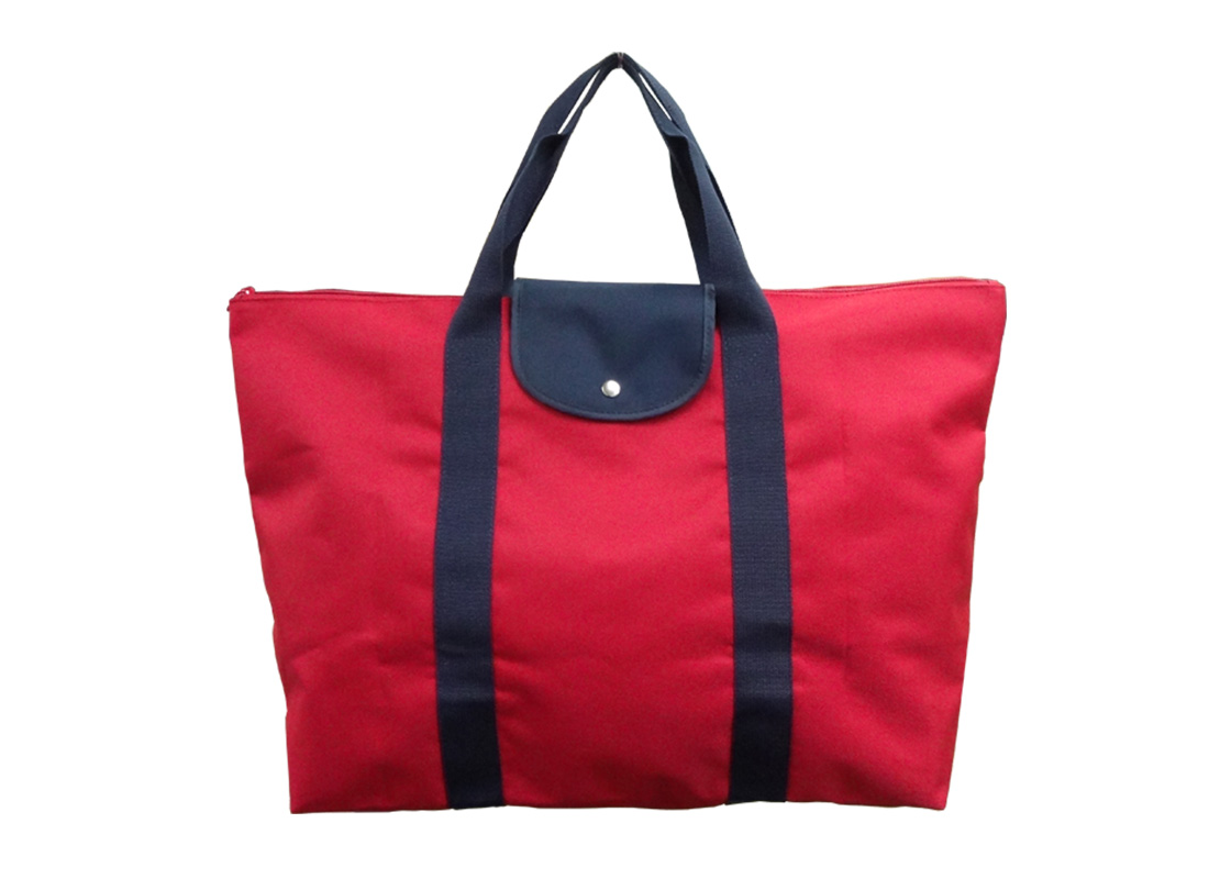 Foldable Tote Bag in Red