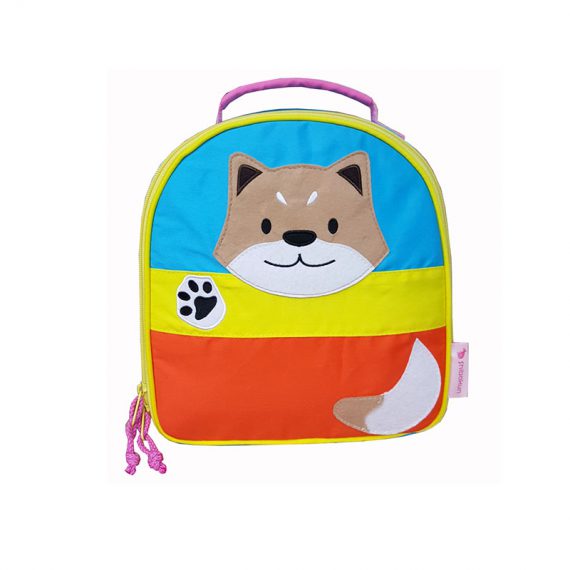 Lunch Bag with Shiba patch