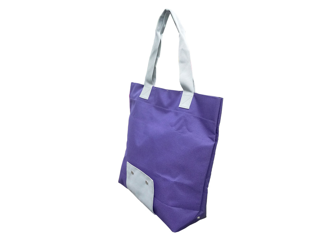 Foldable Bag in Purple R side