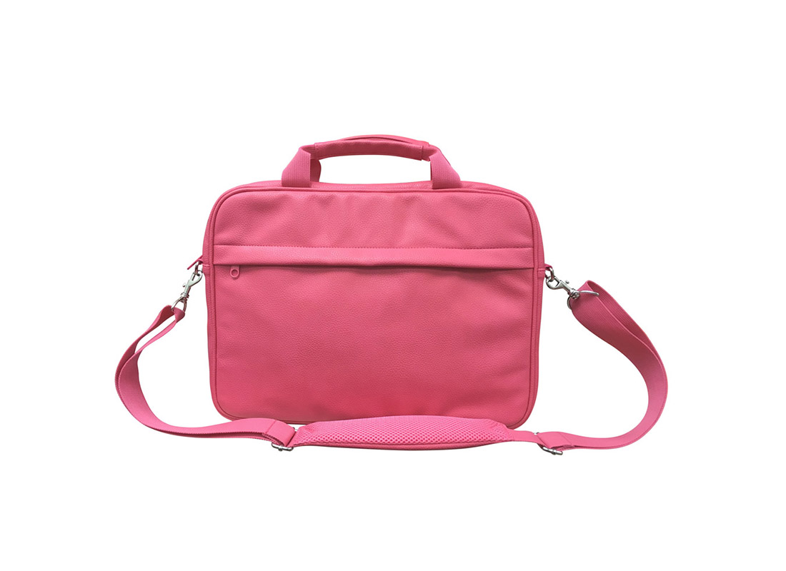 Classic Laptop Bag in pink for women