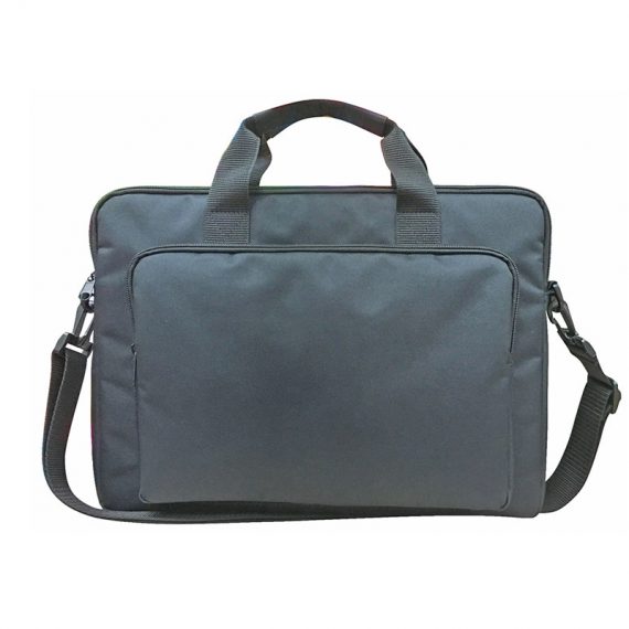 classic laptop bag in black for 15"