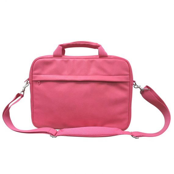 Classic Laptop Bag in pink for women