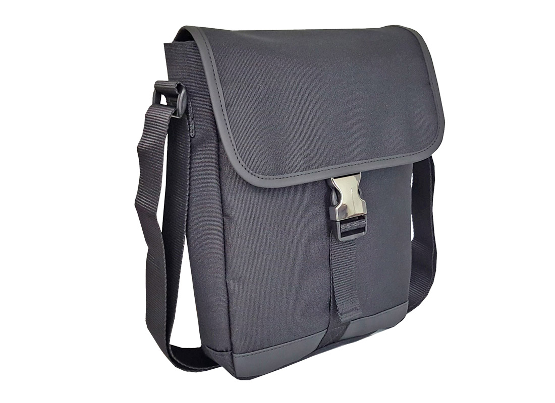 Casual Shoulder Bag with flap & buckle side