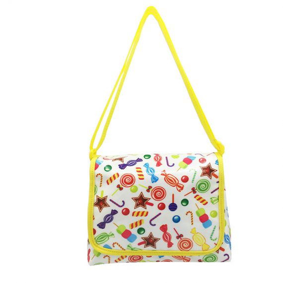 Mini Shoulder Bag with candy printing