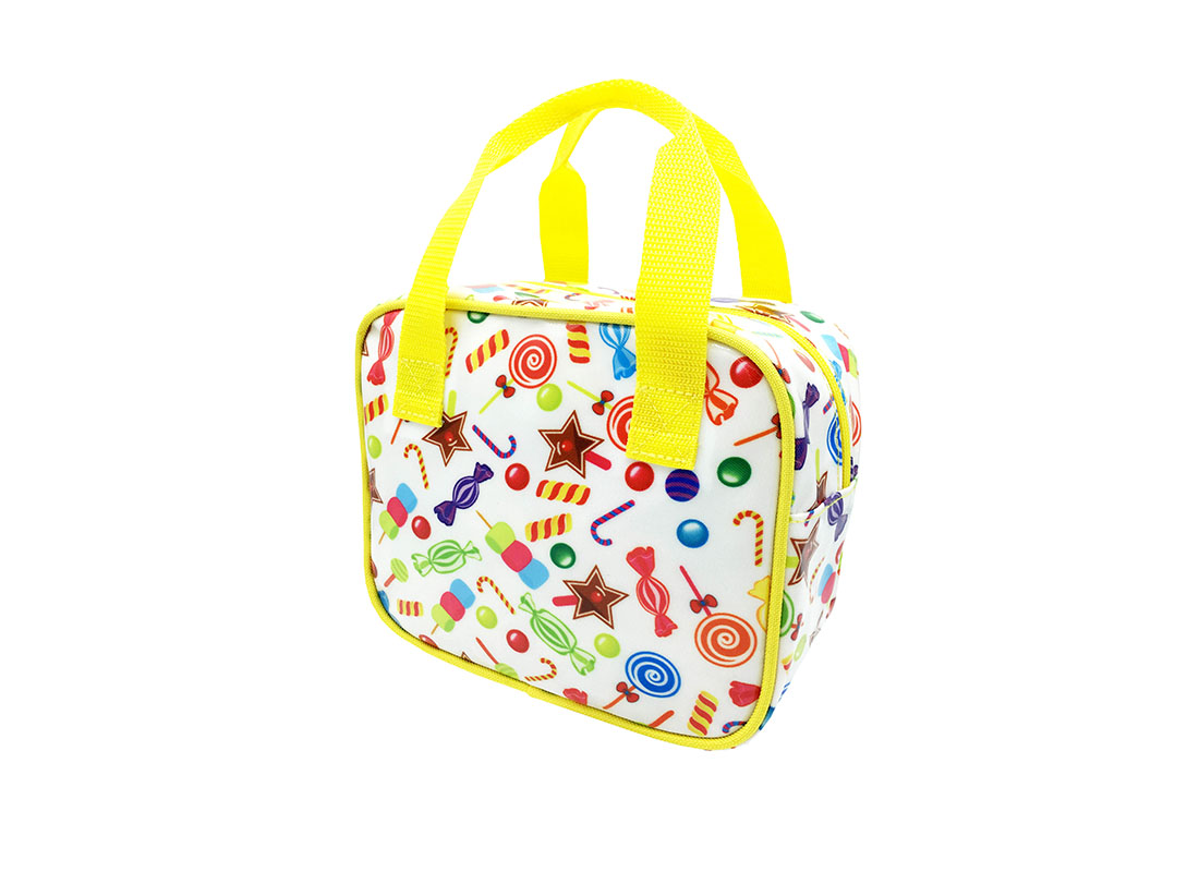 Square Shaped Bag with Candy Printing R side