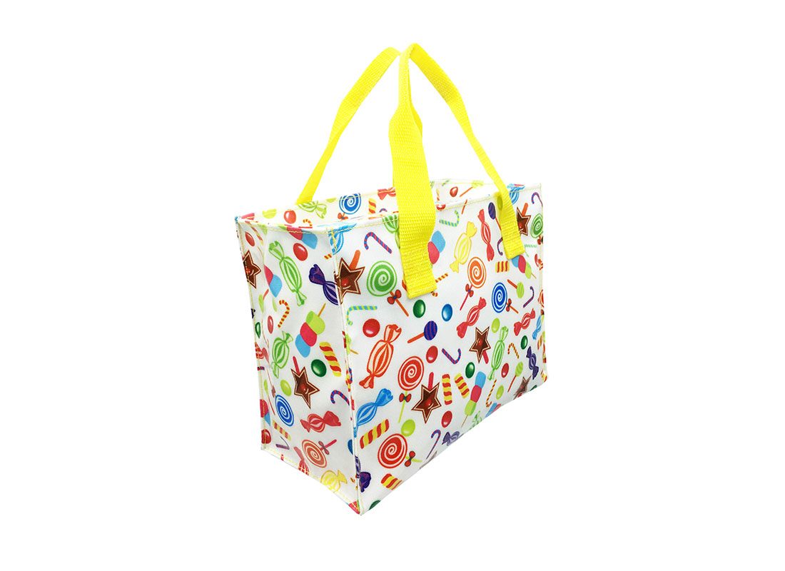 Square Shaped Tote Bag side
