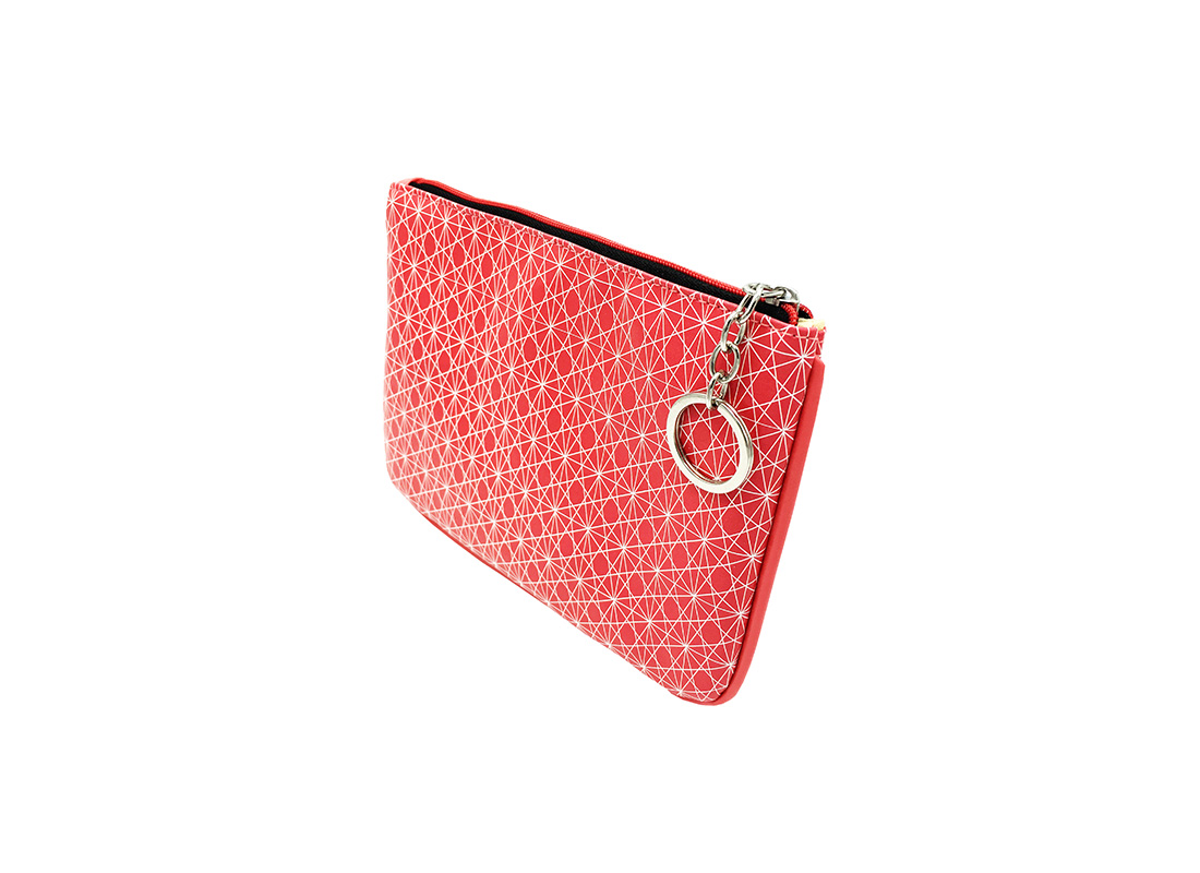 small pouch in pink side