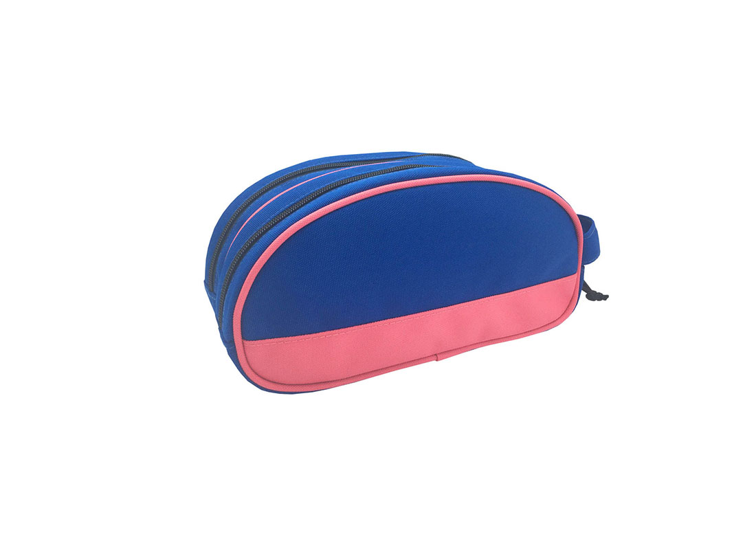 Two compartment toiletry bag