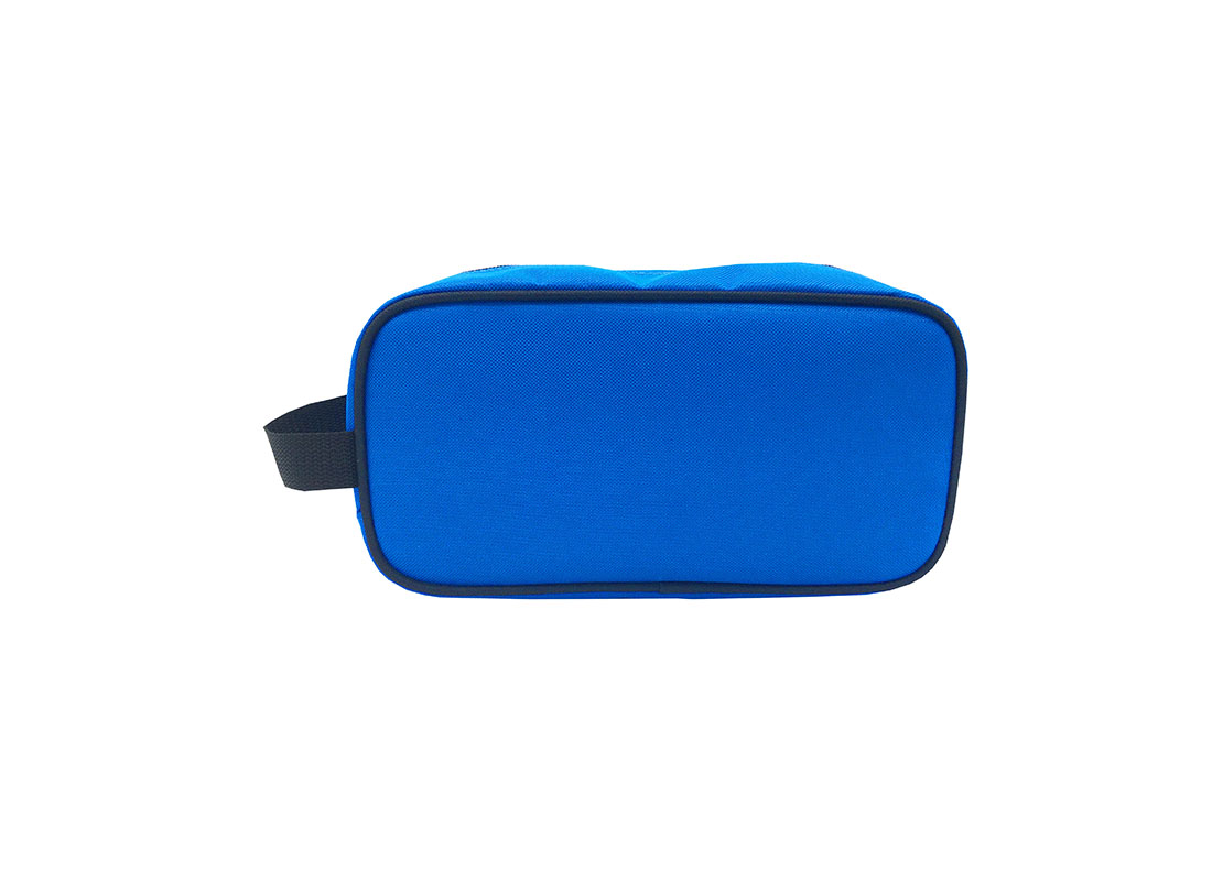 Small toiletry bag in blue