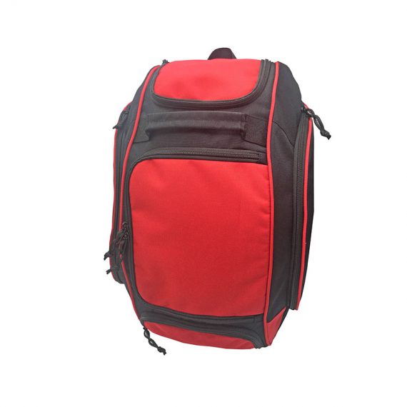 Outdoor backpack in black & red