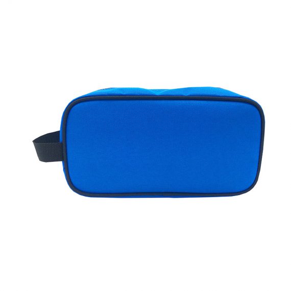 Small toiletry bag in blue