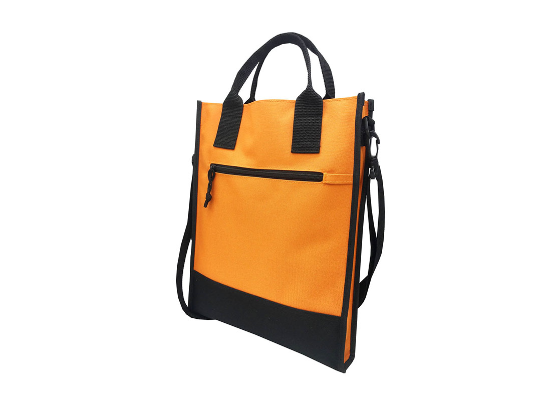 Document Bag for A4 Document in orange R side