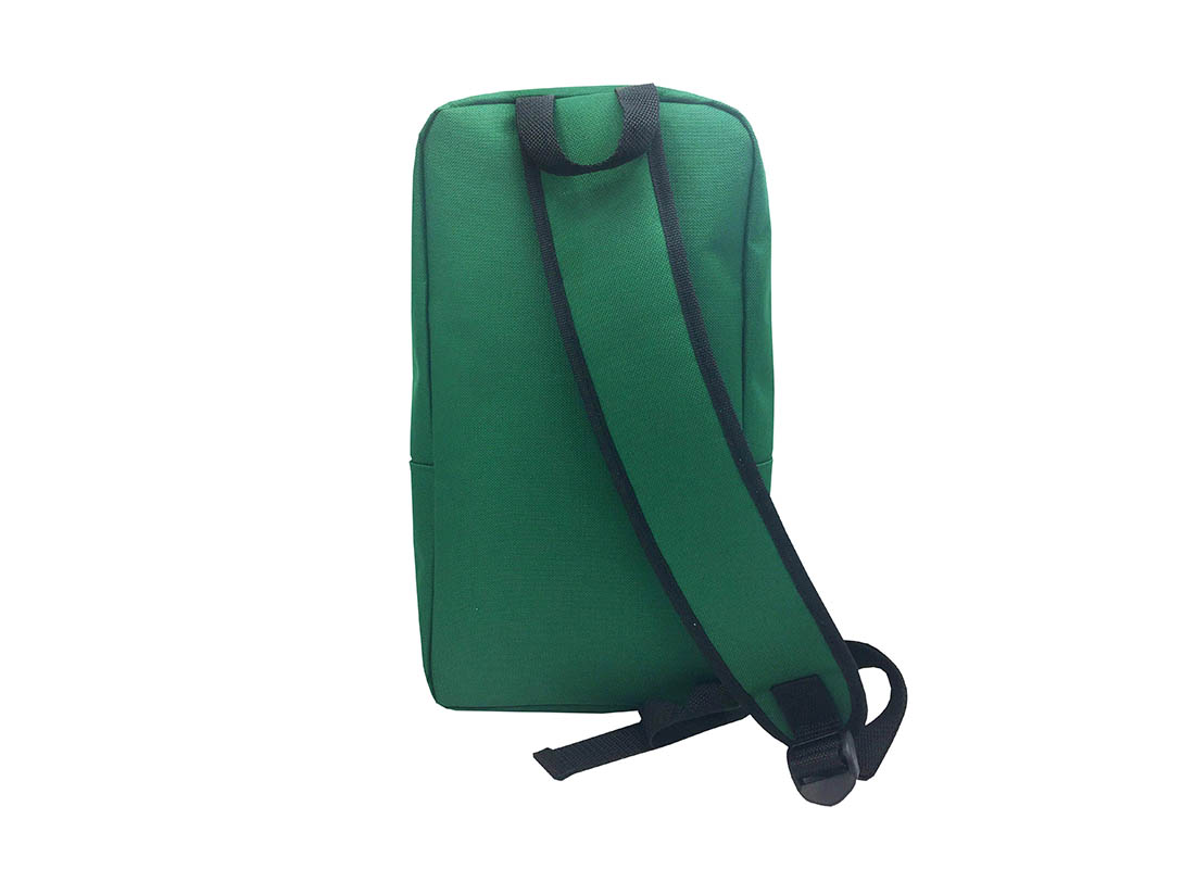 sling bag for men in green back