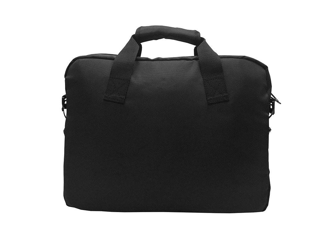 Padded Laptop Bag in Black Back