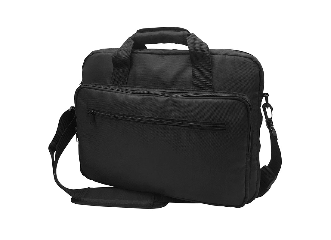 Padded Laptop Bag in Black R side