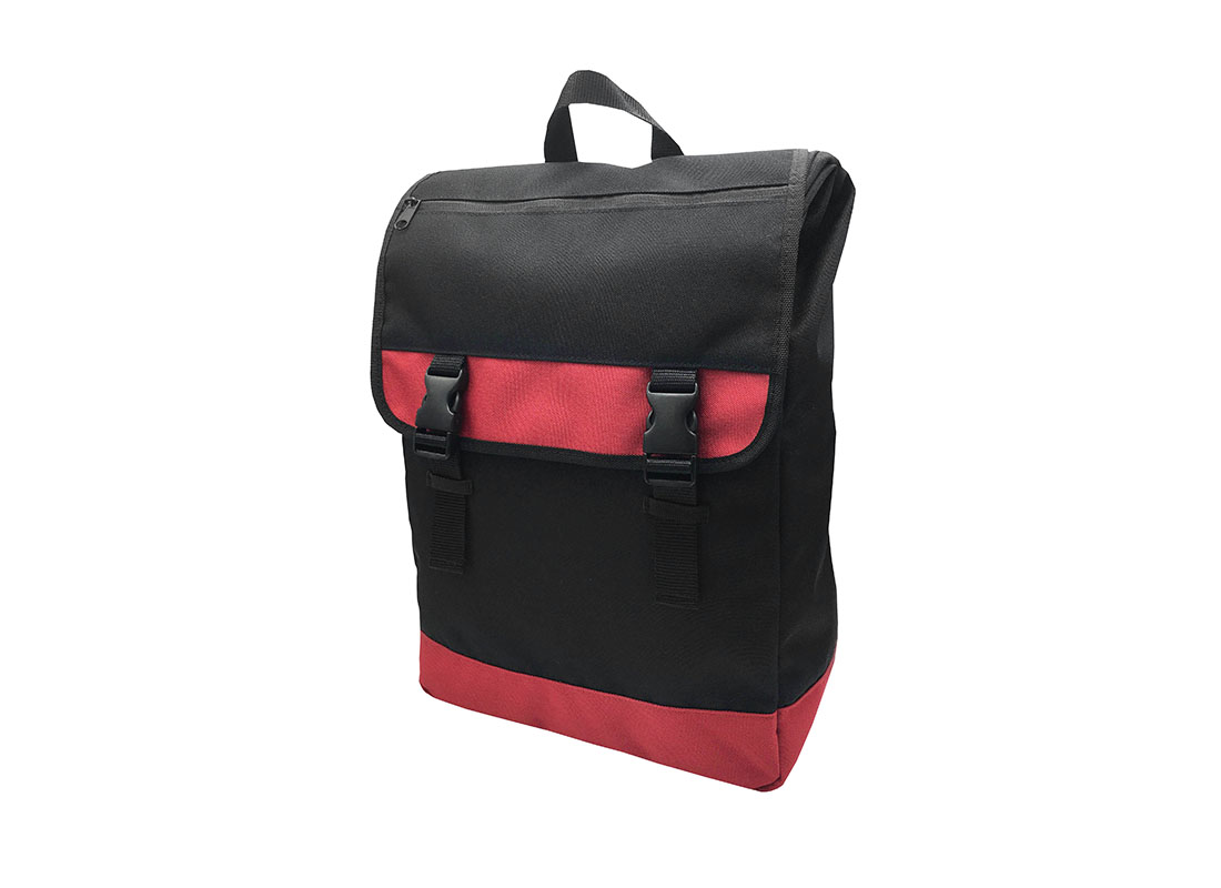 roll top laptop flap backpack R side