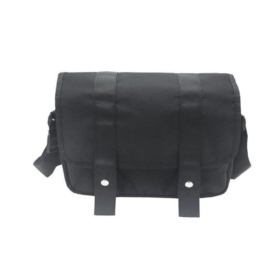 MIni Messenger Bag in Black Front