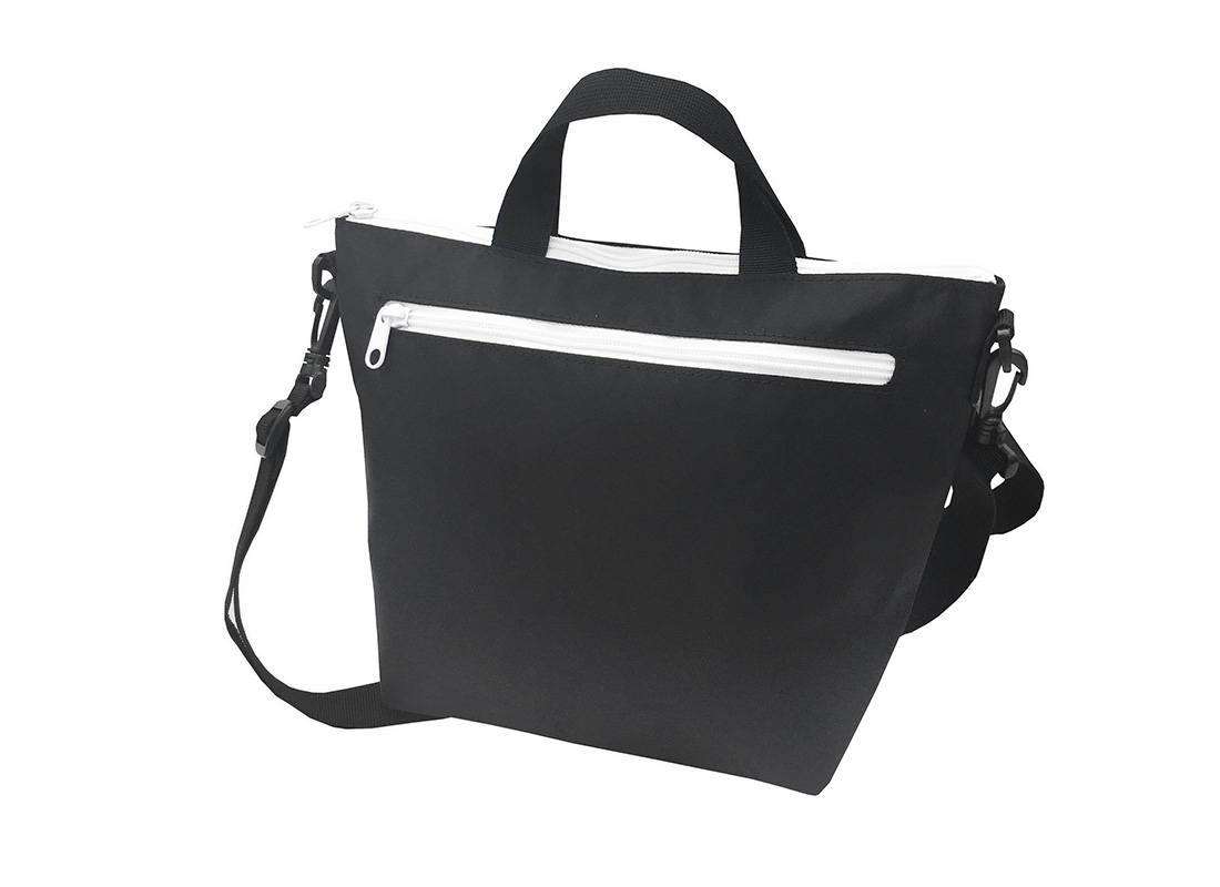 Simple Black Mini Tote R Side