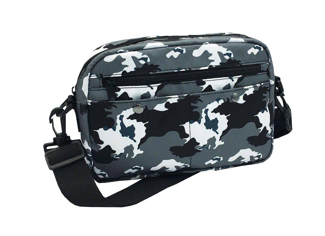 Camo CrossBody Bag L side