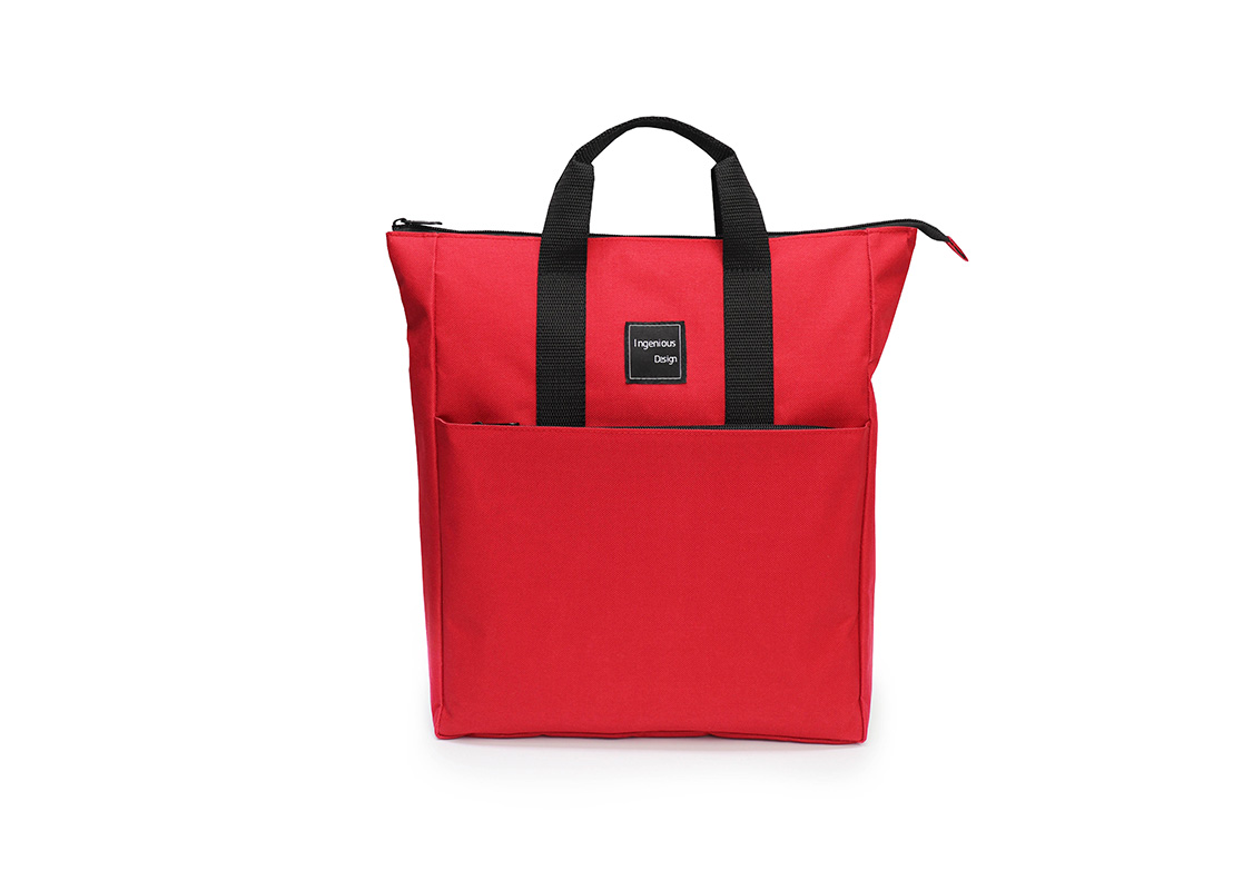 simple backpack - 20005 - Red front