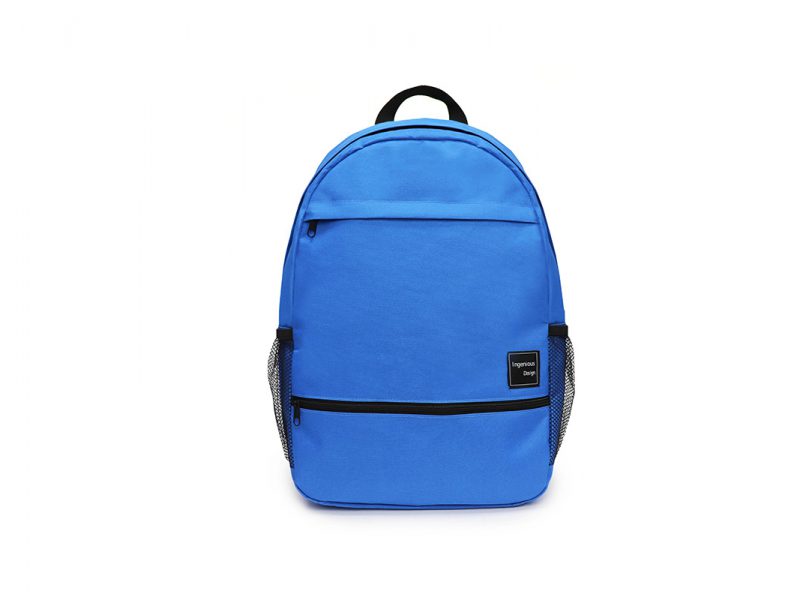 simple backpack - 20008 - blue front