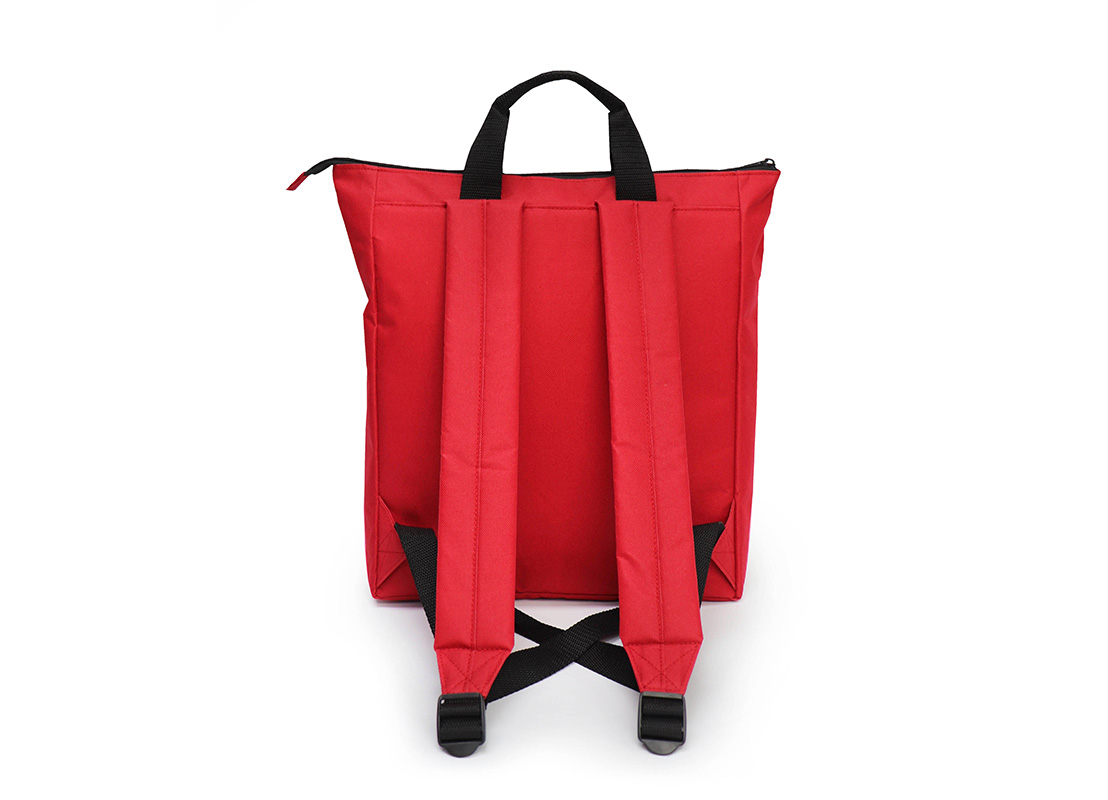 simple backpack - 20005 - red back