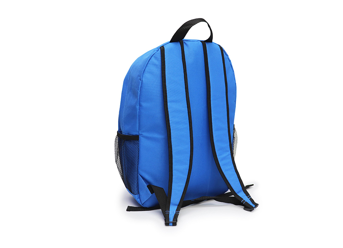 simple backpack - 20008 - blue L back