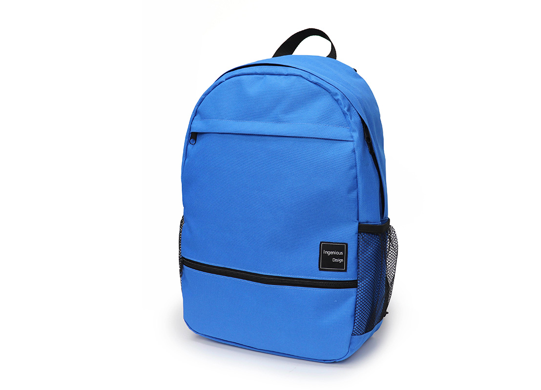 simple backpack - 20008 - blue R side