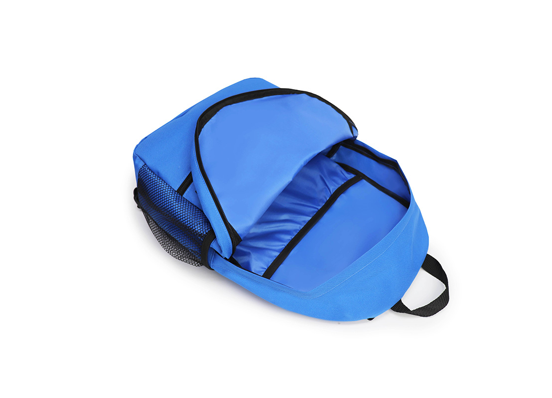 simple backpack - 20008 - blue open