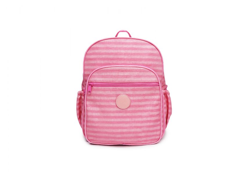 Pastel Pink Backpack - 20001 - pink front