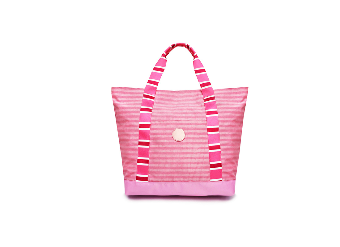 Pastel Pink Tote - 20002 - Pink Front