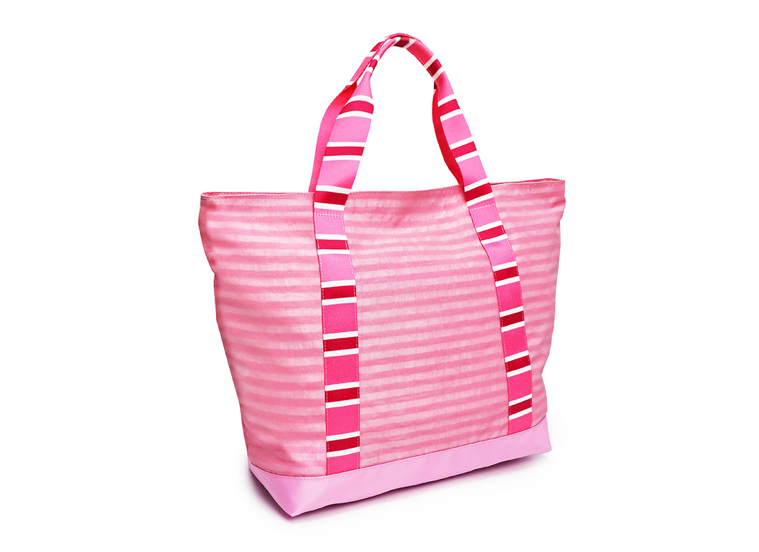 Pastel Pink Tote - 20002 - Pink L back