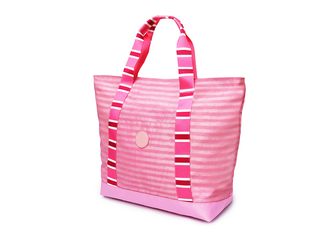 Pastel Pink Tote - 20002 - Pink R side