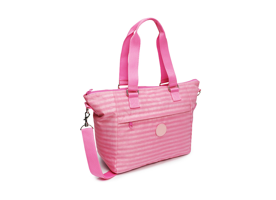 Pastel Pink Tote - 20003 - Pink L side