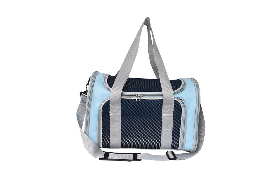 Pet Carrier Bag - 21007 - Blue - Front