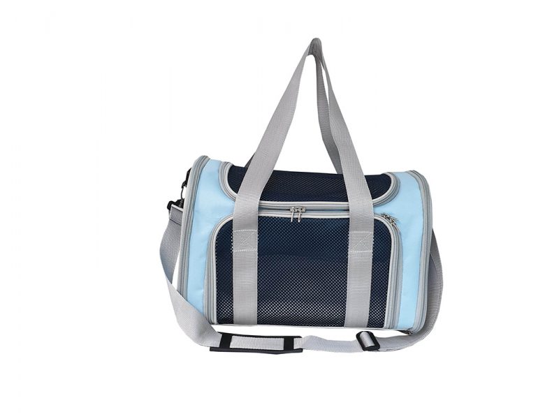 Pet Carrier Bag - 21007 - Blue - Front