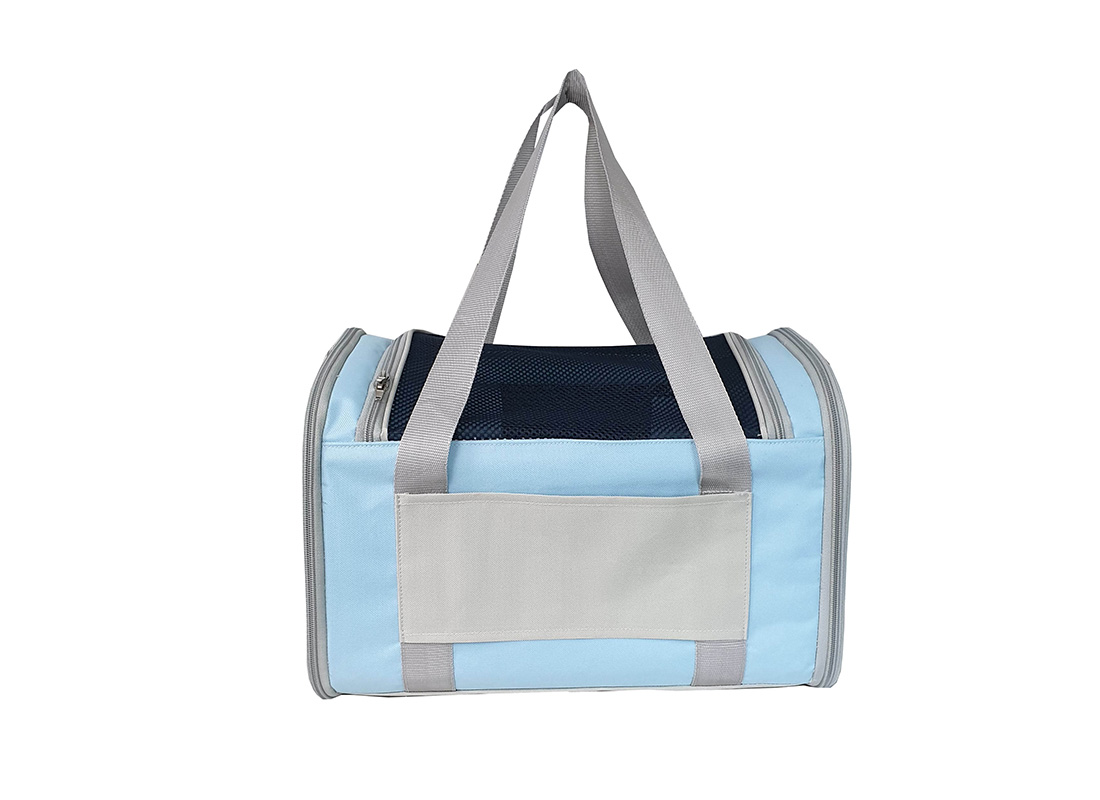 Pet Carrier Bag - 21007 - Blue - Back