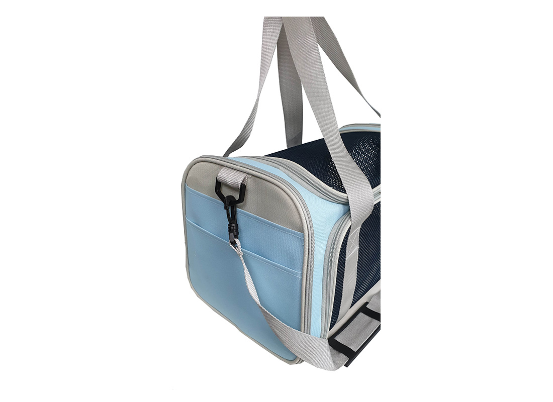 Pet Carrier Bag - 21007 - Blue - L Side 2