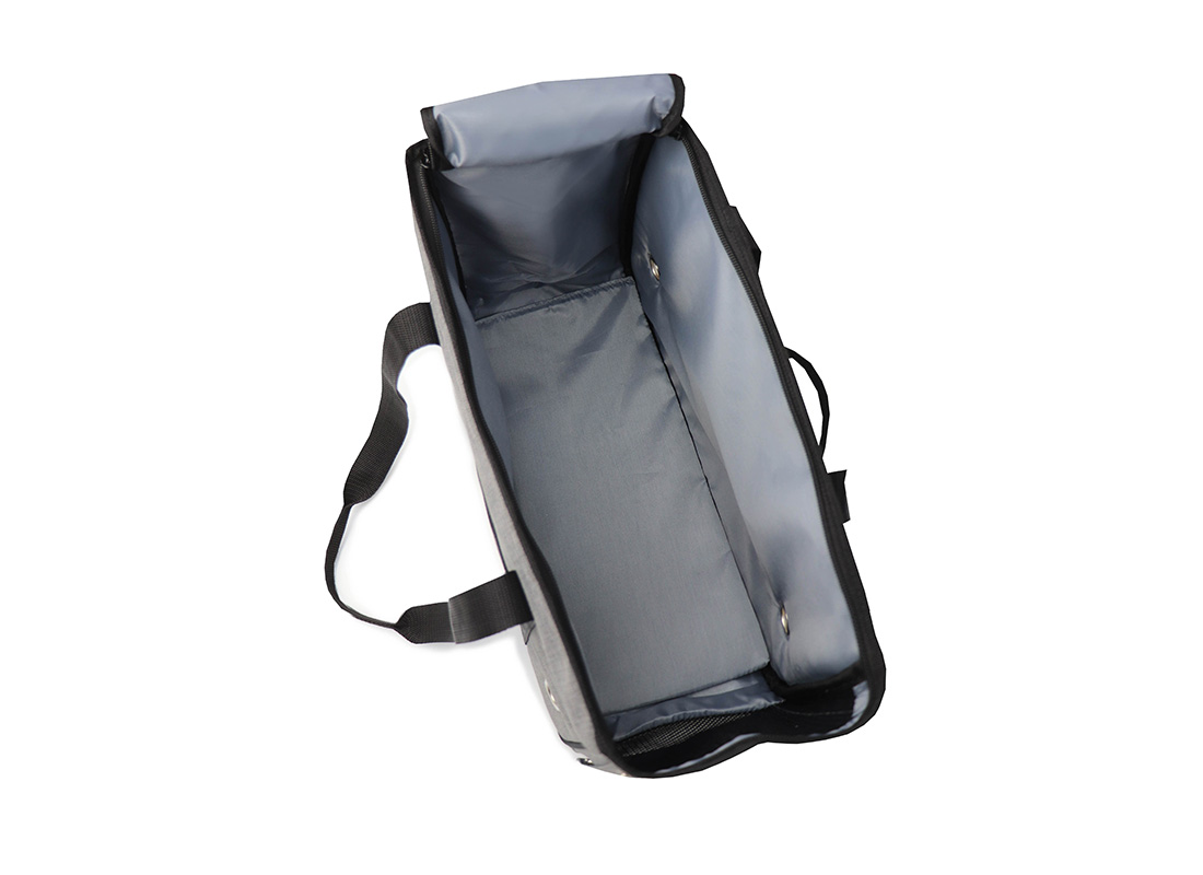 Small Pet Carrier Bag - 21006 - Grey Open Top