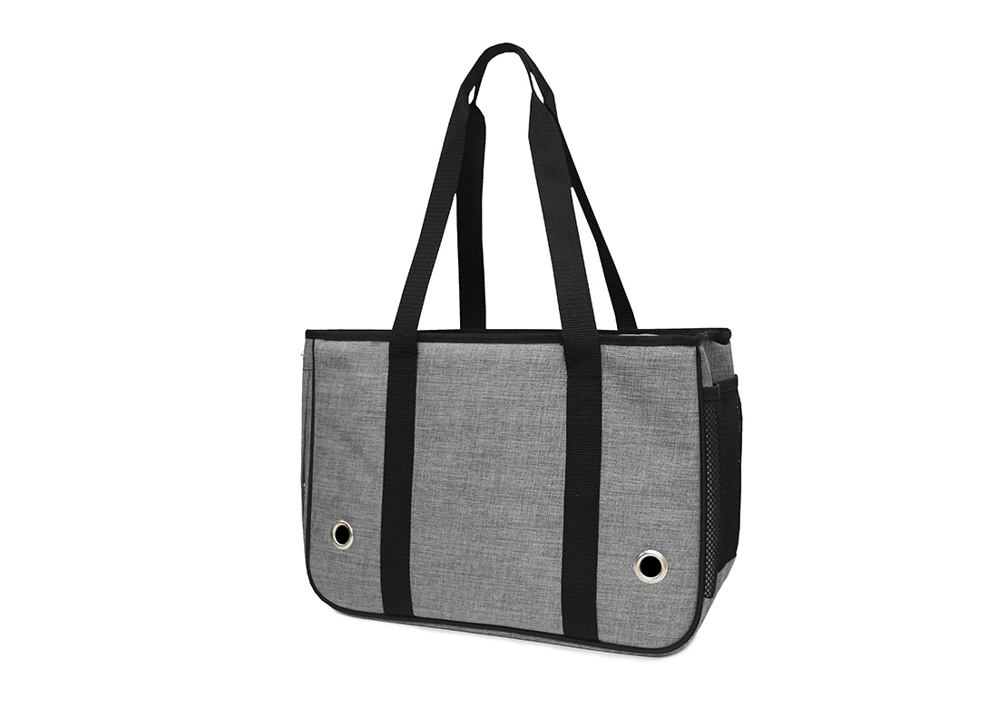 Small Pet Carrier Bag - 21006 - Grey R Back