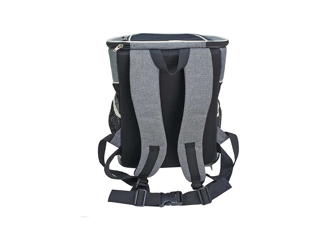 Pet Carrier Bag - 21008 - Grey - Back