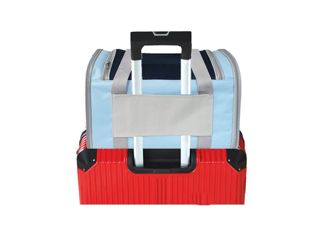 Pet Carrier Bag - 21007 - Blue - Back - 1
