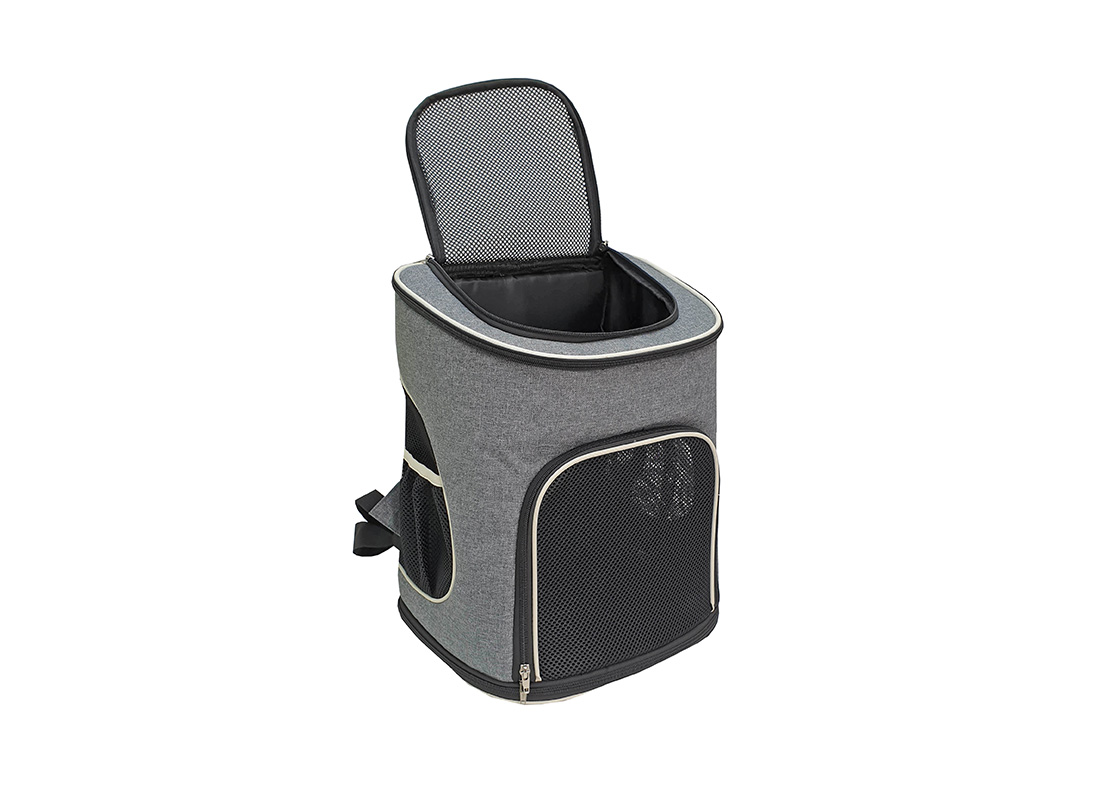 Pet Carrier Bag - 21008 - Grey - L Side 1