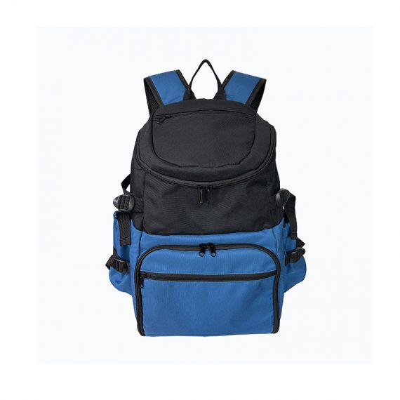 ball backpack - 23004 - blue black front