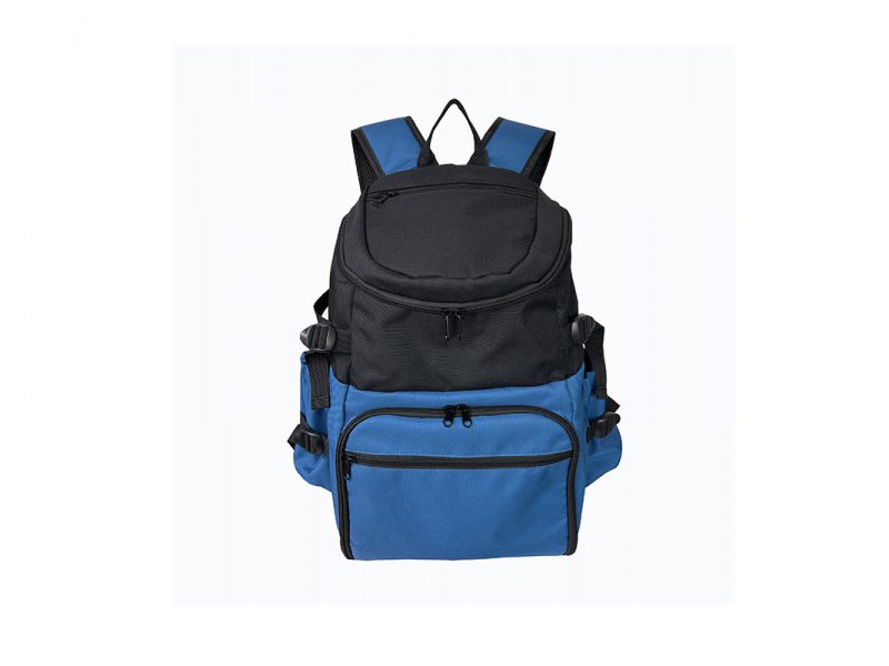 ball backpack - 23004 - blue black front